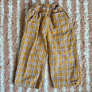 Plaid Cotton Flannel Pants